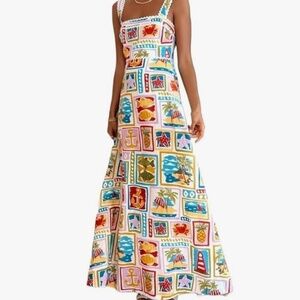 Goldie Maxi Long Summer Dress (unbranded) - Sz Small (NWOT)